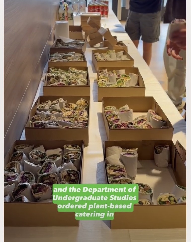 Instagram real about first plant-based Undergraduate Event