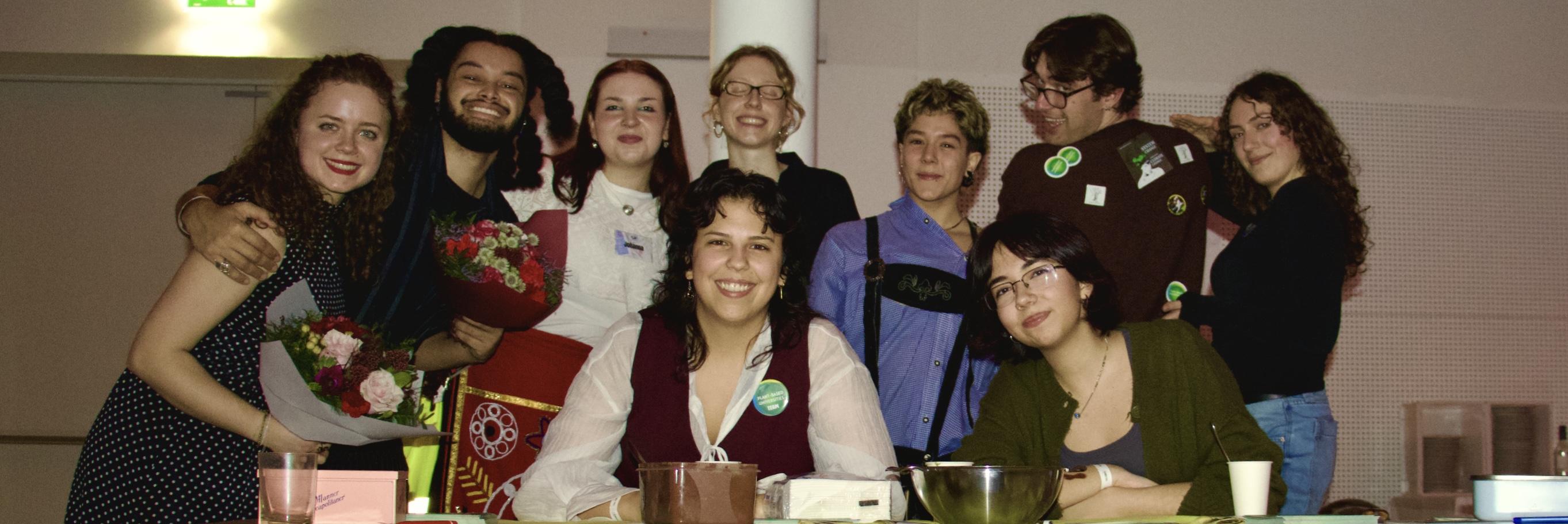 PBU CEU at the Intercultural Festival with an Plant-based Austria table
